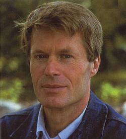 Le Clézio photo — cover from novel <i>Ailleurs</i>.