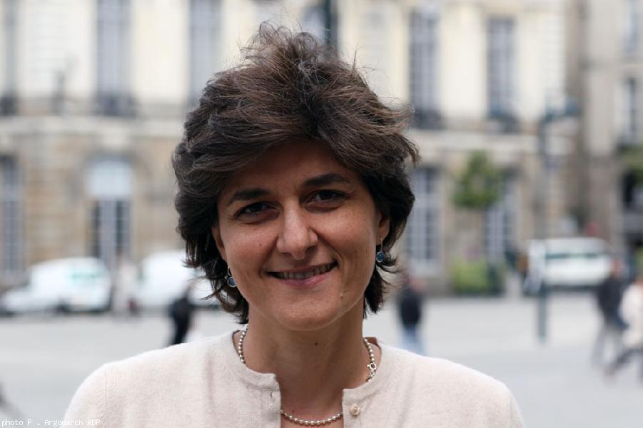 Syvie Goulard tête de liste MODEM pour les européennes 2009 OUEST.