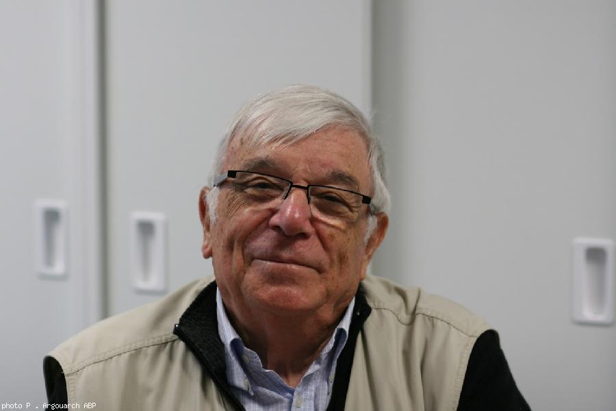 Jean Rialland  président de l\'association Hémochomatose de Bretagne.