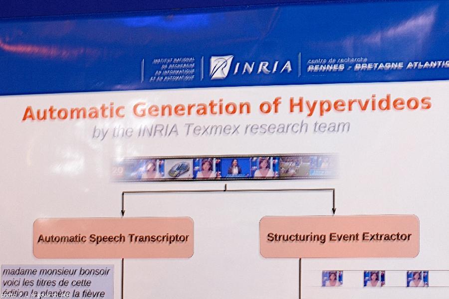 Recherches en hypervideo par l\'INRIA de Rennes.