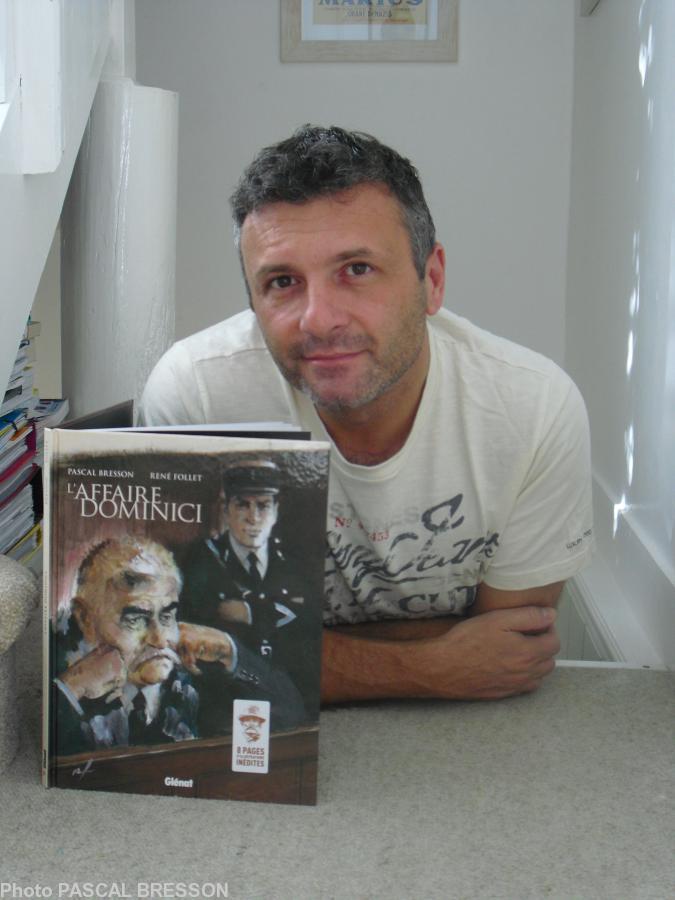 L\'auteur Pascal Bresson.