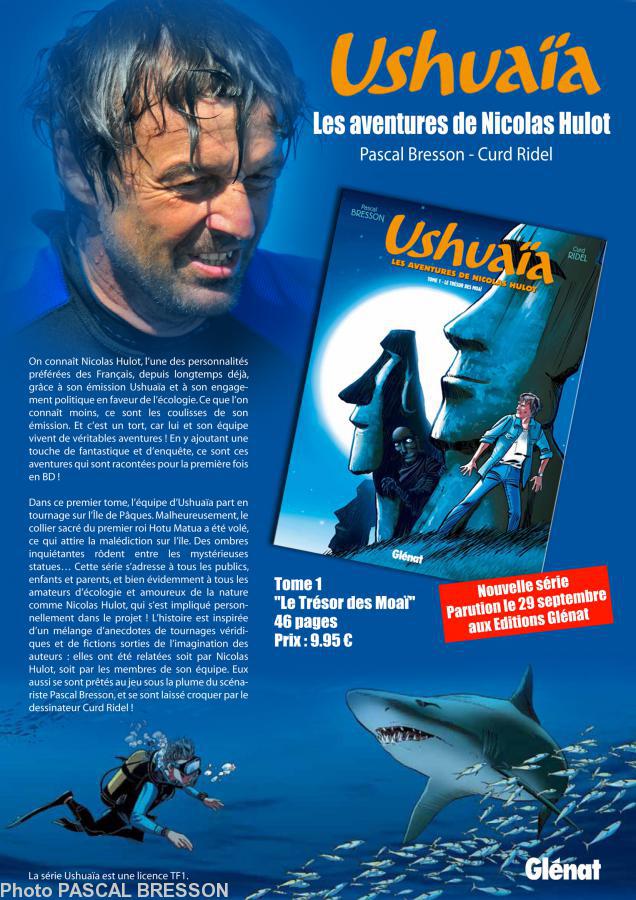 Page annonce de la sortie Ushuaïa.
