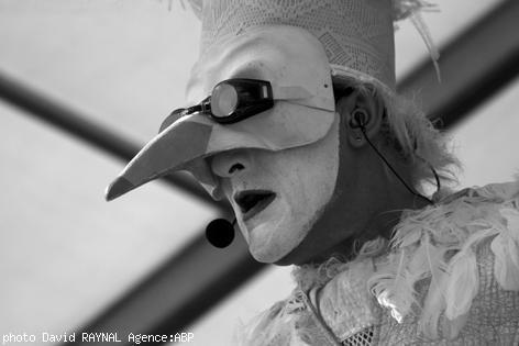 Jean-Louis Jossic sur scène.