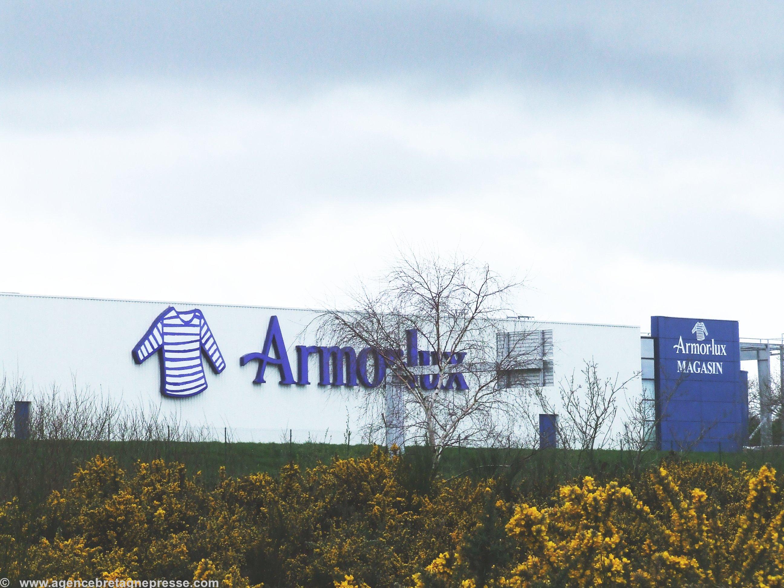 L\'usine Armor lux de Kemper.