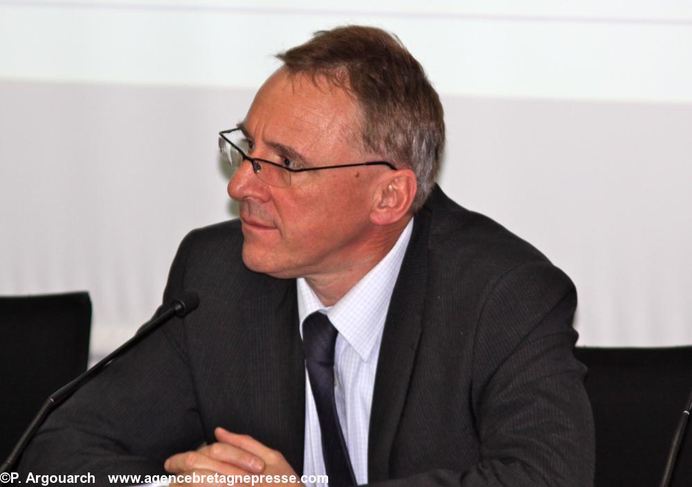 Gérard Guillemot, secrétaire du Parti et un des piliers de l'organisation du Parti Breton.