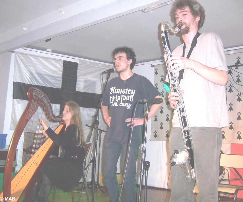 Ludjak Trio au fest-noz de MAB 2012