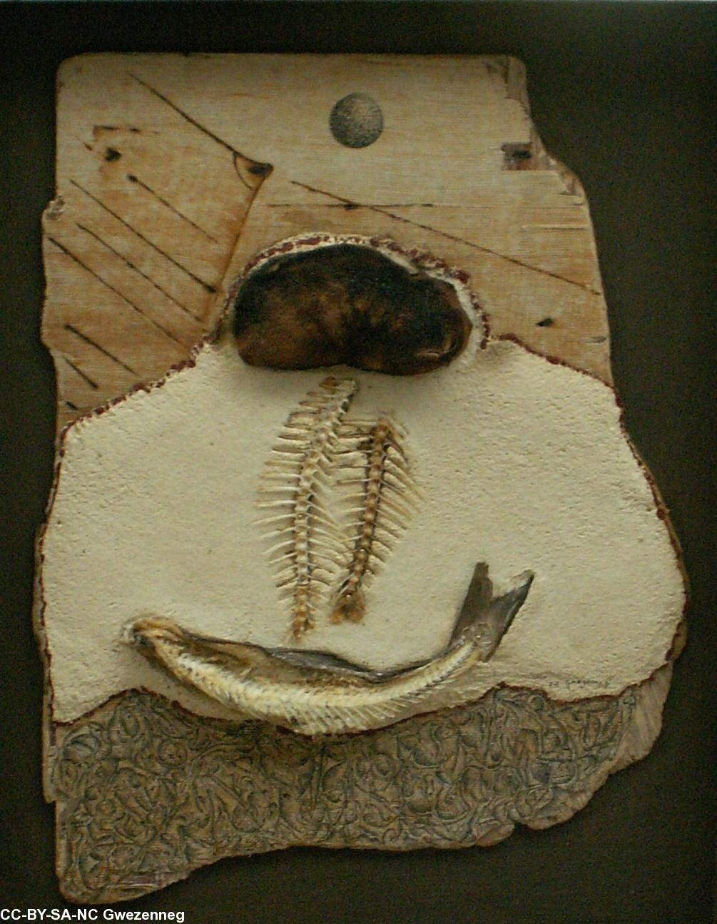 Ouvre de J.G. Gwezenneg en couverture de Spered Gouez n°17