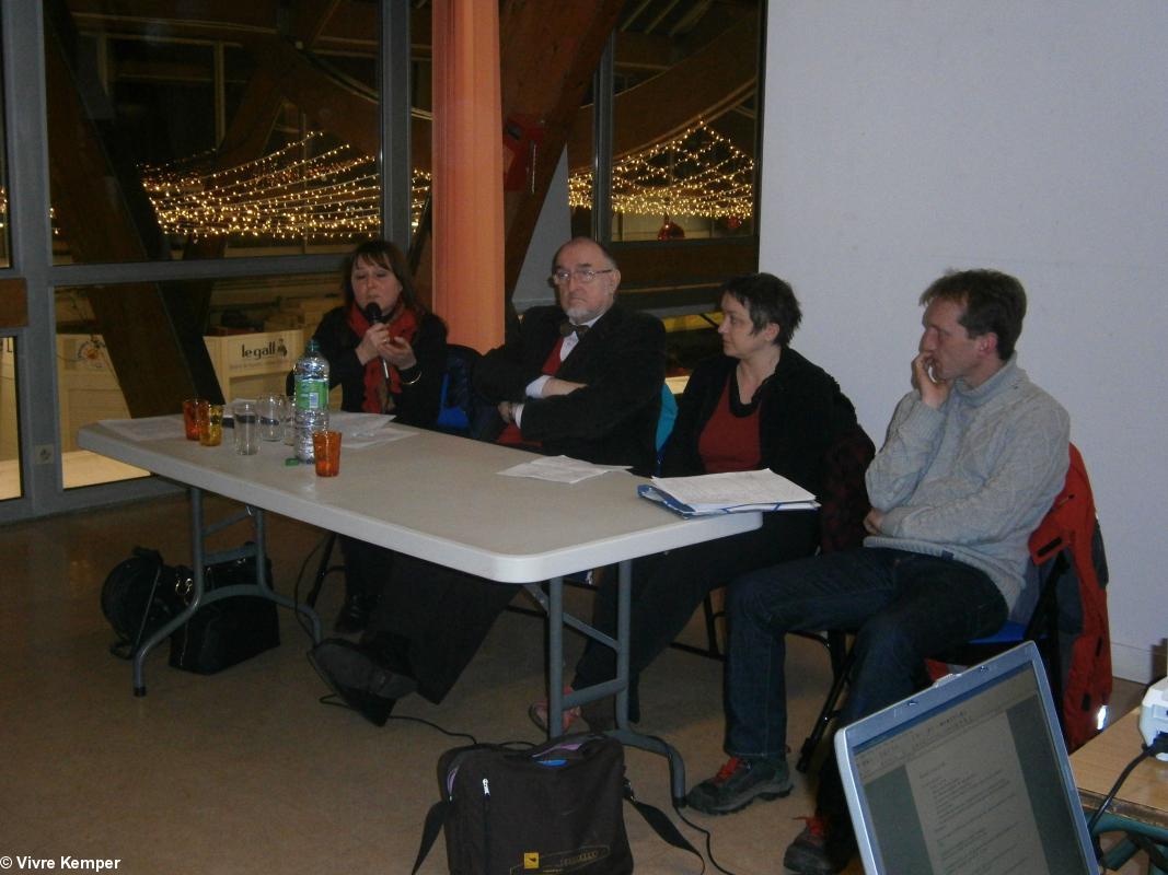 Table ronde de la liste Vivre Quimper