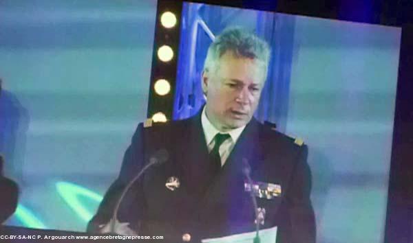 Le contre-amiral Arnaud Coustillère, responsable de la cyber défense.