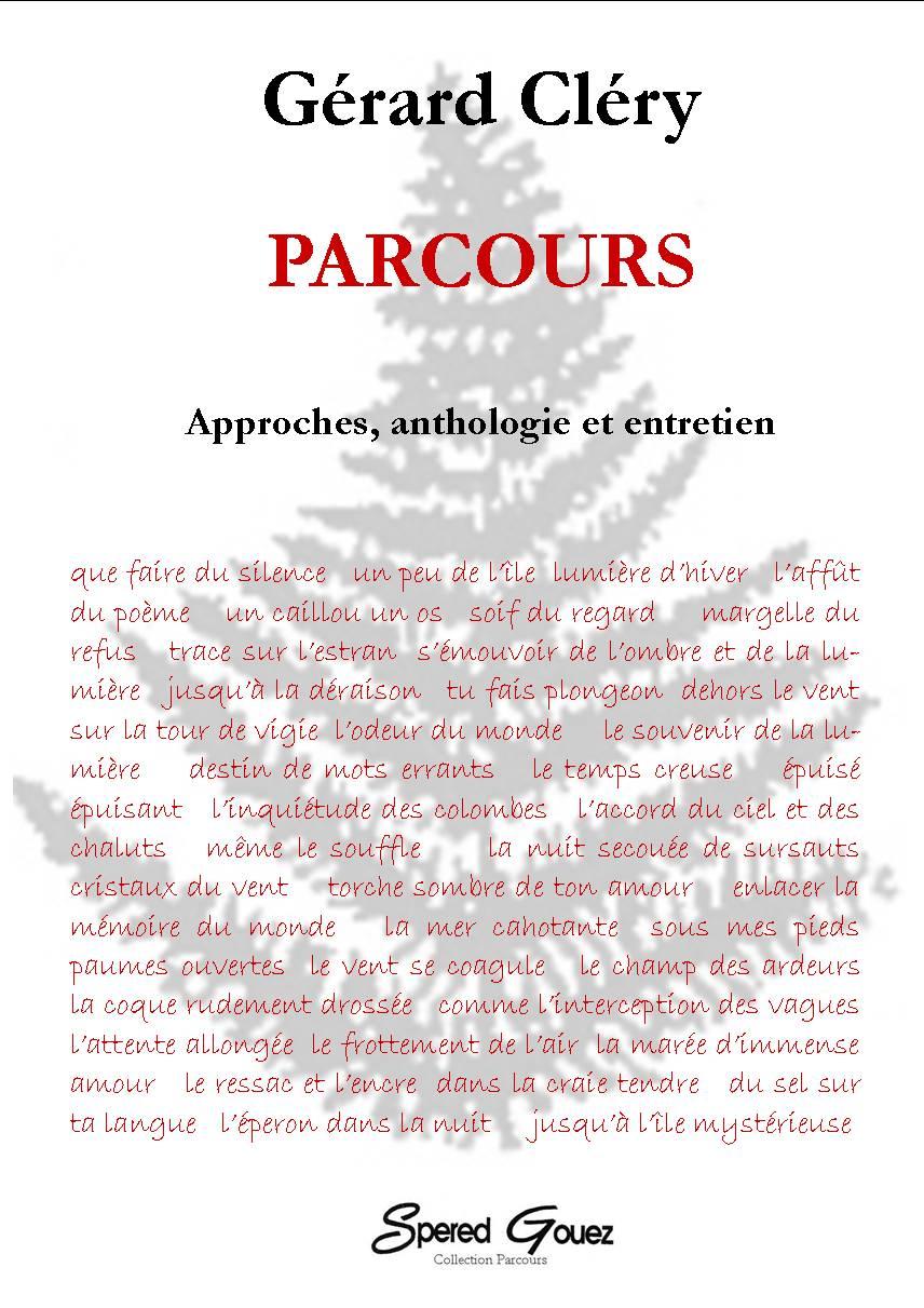 Couverture du "Parcours" de Gérard Cléry