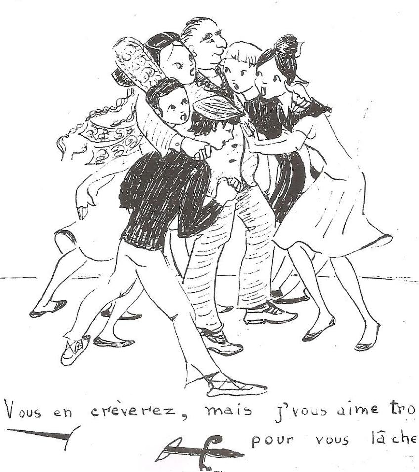 dessin accompagnant l'article de Journal Breizh "la Réformette Régionale", juin 1972