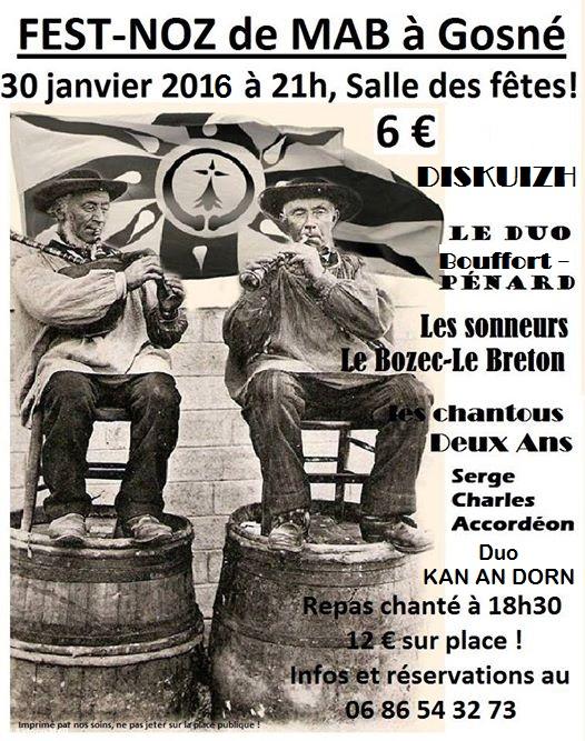 Affiche fest-noz MAB 2016