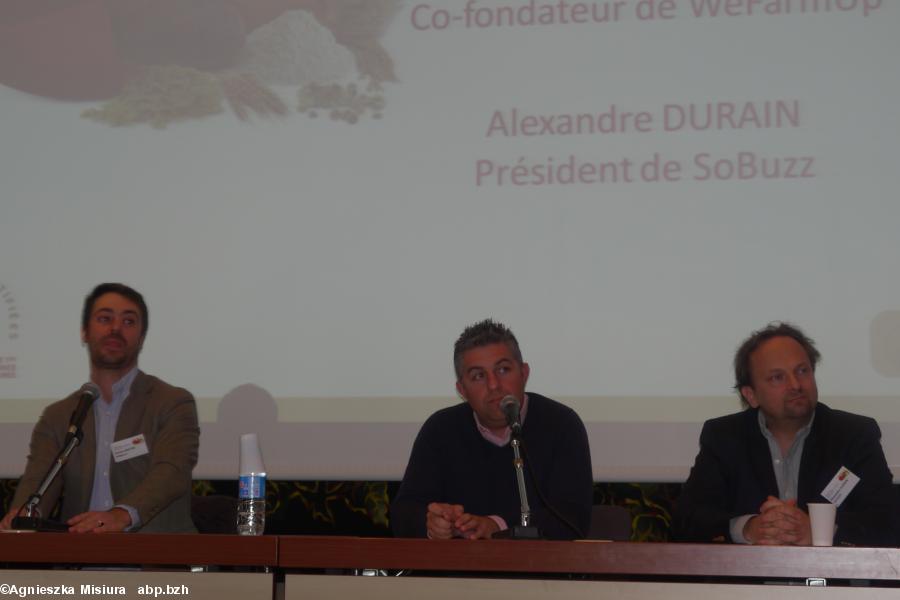 Alexandre Durain So-Buzz 
Florian Breton MiiMOSA 
Laurent Bernede WeFarmUp