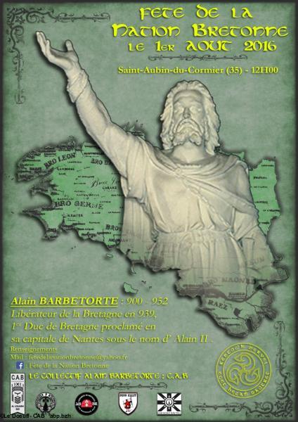 Visuel du 1er Aout par Pierre Le Doeuff