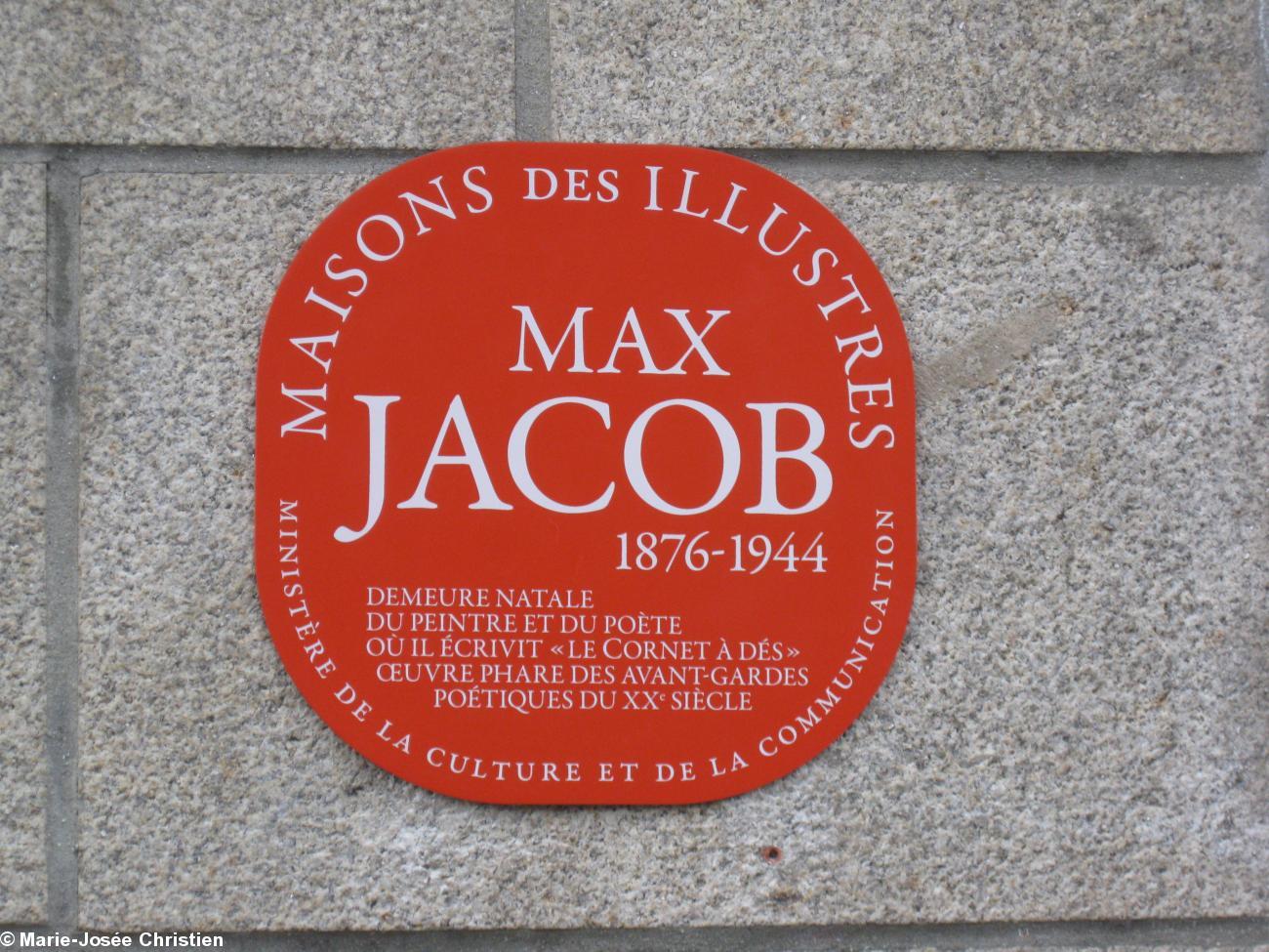 Plaque "Maisons des Illustres"