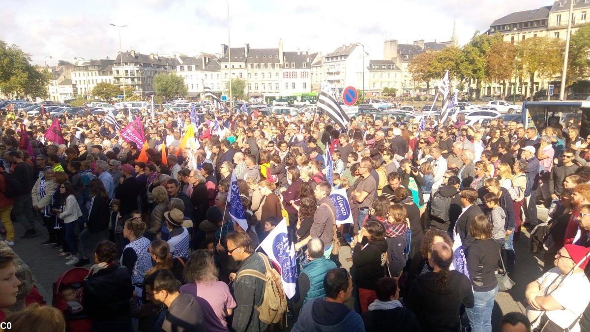 La manif à Nantes
