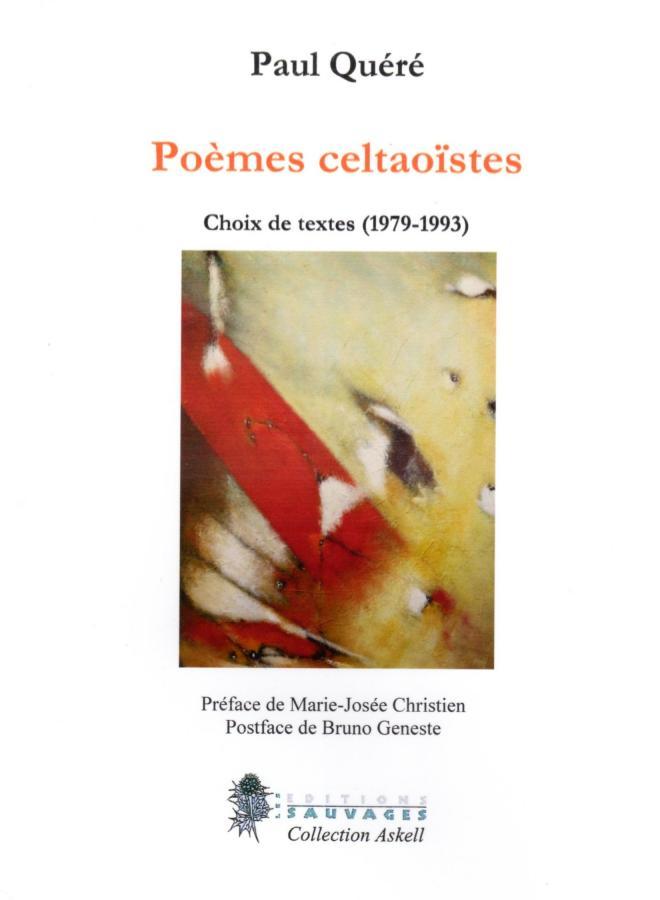 Visuel de couverture de "Poèmes celtaoïstes" de Paul Quéré