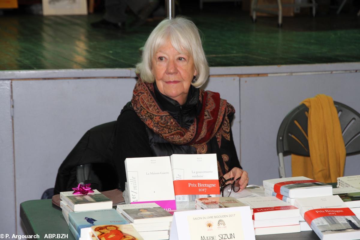 Marie Sizun, Prix Bretagne 2017 pour La Gouvernante suédoise.