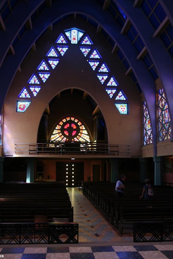 la nef de la chapelle "Seiz Breur" de Lannion (1937)