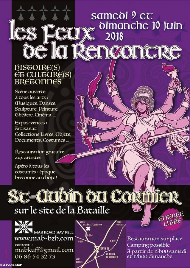 Affiche des Feux de la Rencontre 2018