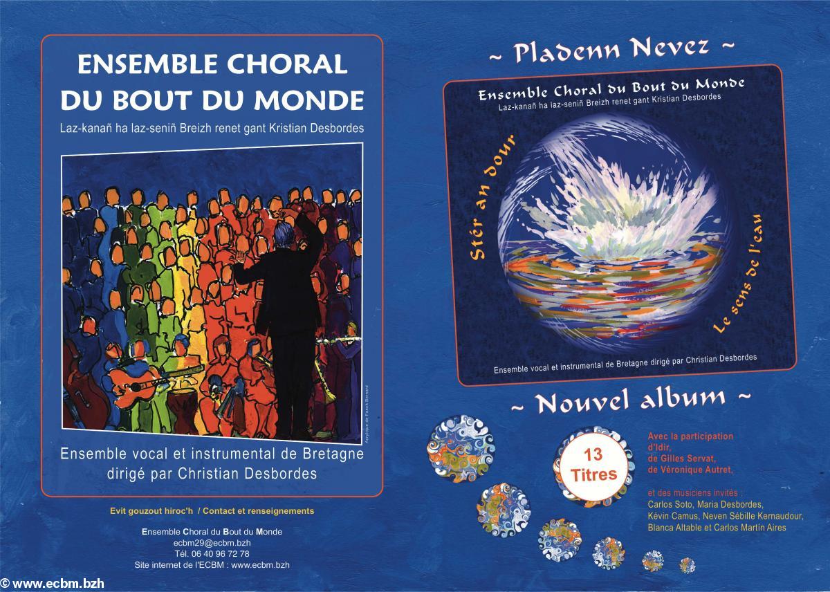 "Stér an dour ~ Le sens de l'eau" : le tout nouvel album de l'Ensemble Choral du Bout du Monde