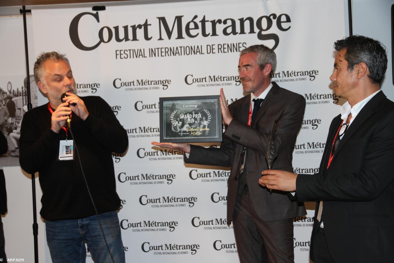 Grand Prix Court Métrange pour MAW annoncé par le président du jury Pascal Laugier