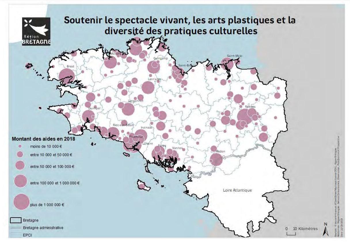 Exemple de carte B5 proposée dans le rapport
