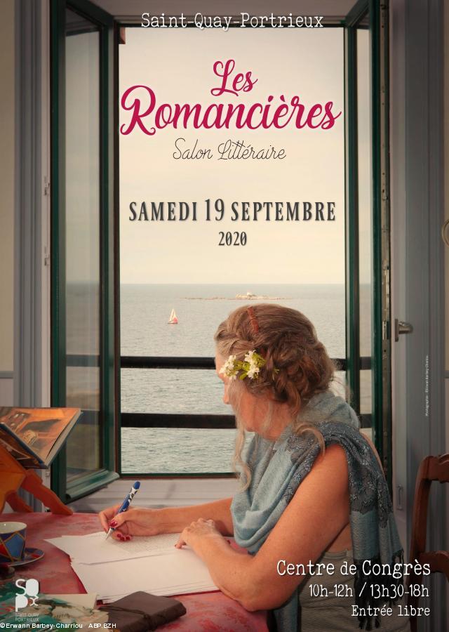 Affiche 4ème salon du livre "Les Romancières"