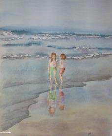 Tableau Chantal SAULNIER expo Saint-Quay