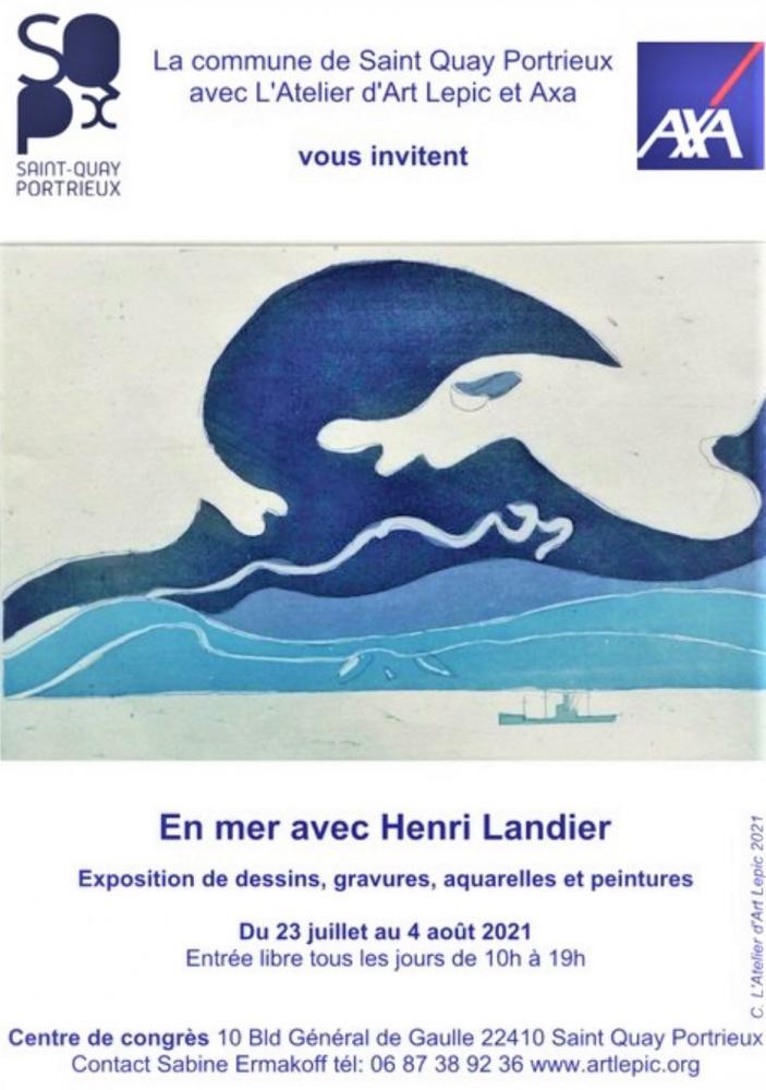 Affiche officielle expo Landier