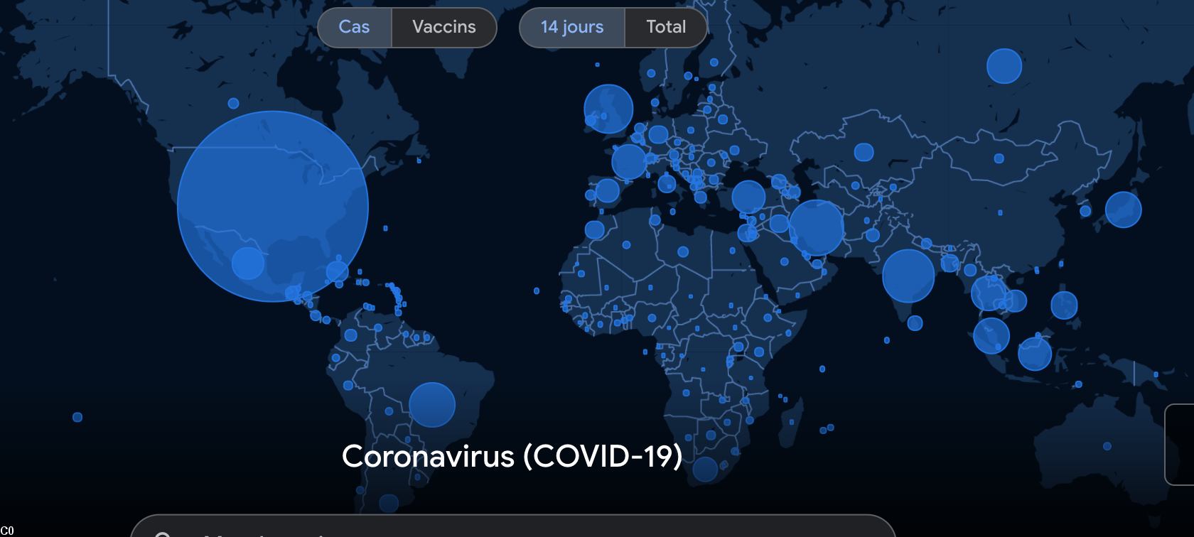 Le plus gros cercle https://news.google.com/covid19/map?hl=en-US&gl=US&ceid=US%3Aen