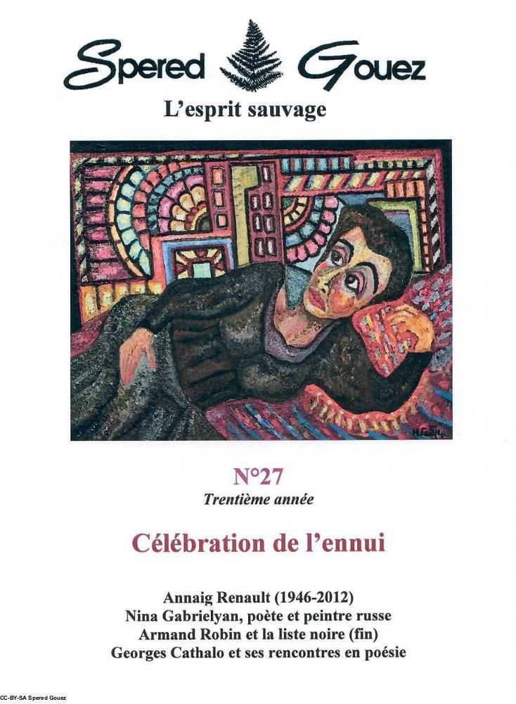 Spered Gouez n°27 (Célébration de l'ennui)