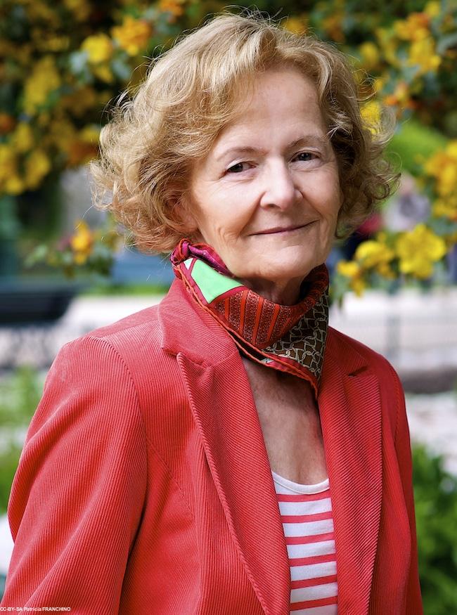 Liliane KERJAN photo à l'Institut Franco Américain