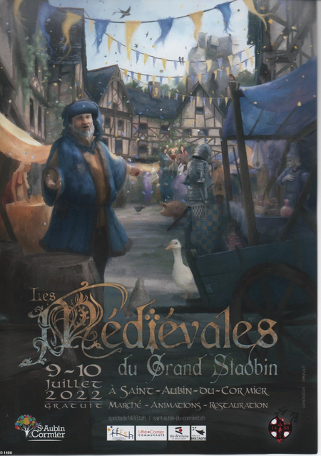 Affiche des Médiévales du Grand Staobin