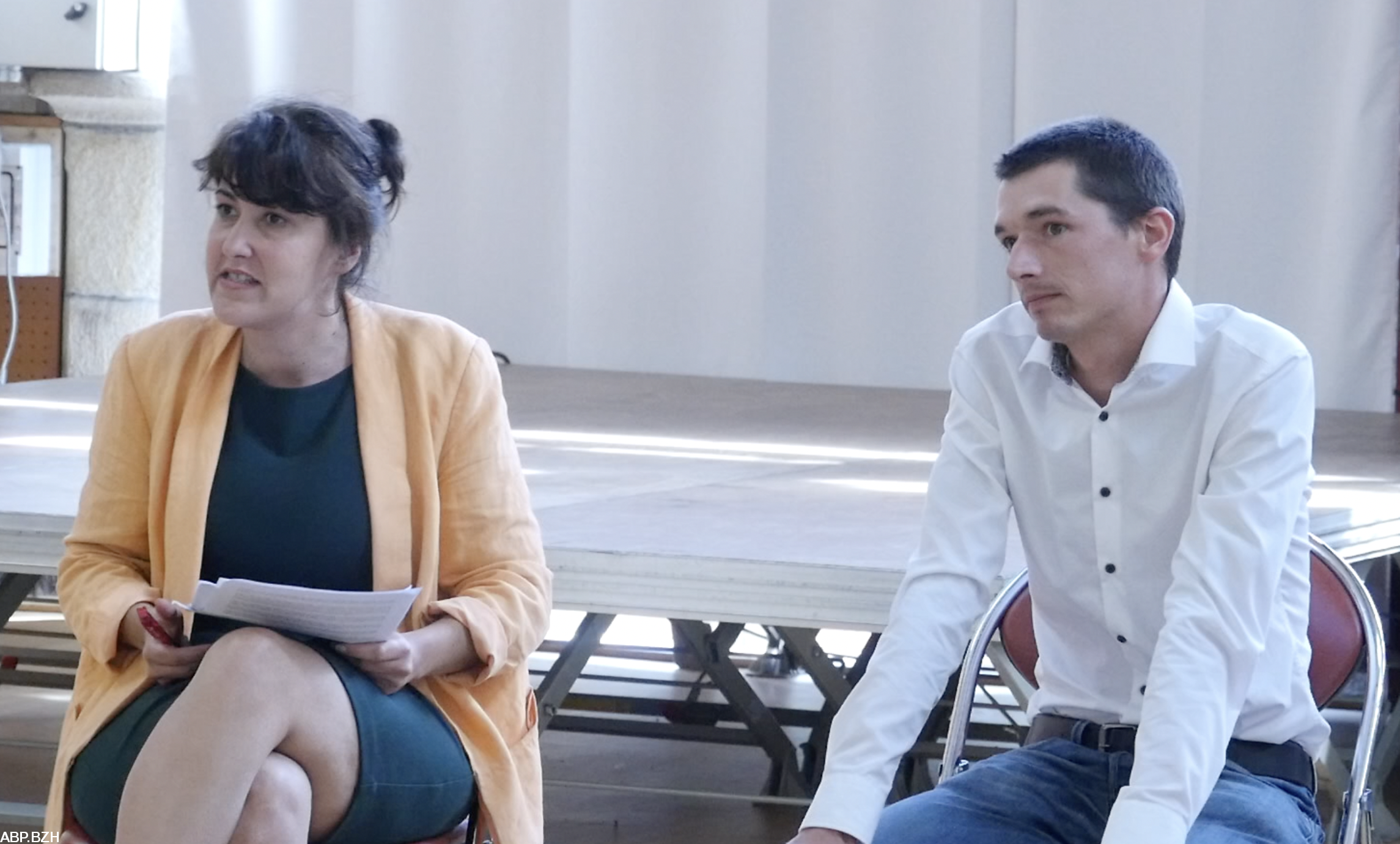 Djohar Le Clec'h-Sidhoun et Alan Cloarec