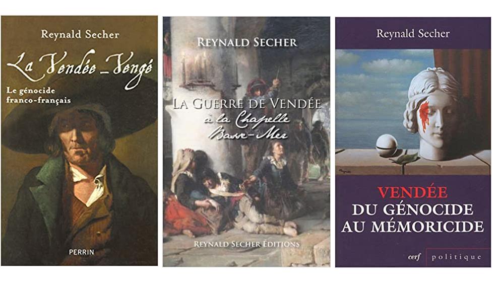 Quelques uns des livres de Reynald Secher https://reynald-secher-editions.com/