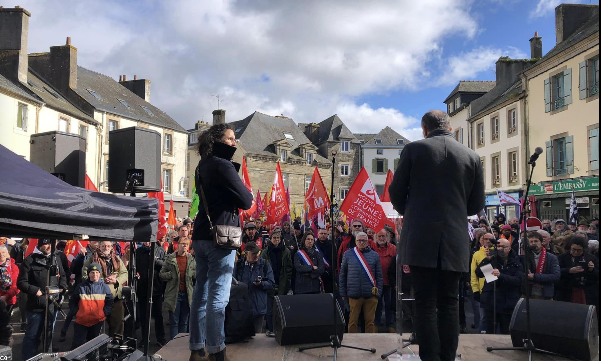 Hier à Carhaix (photo de Françoise Ramel)