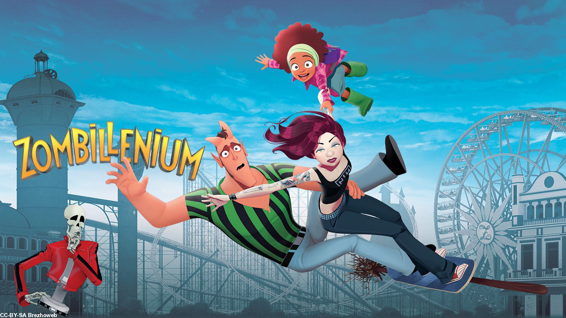 Zombillénium est un parc d'attraction peuplé de vrais monstres... Qui jouent de faux monstres !