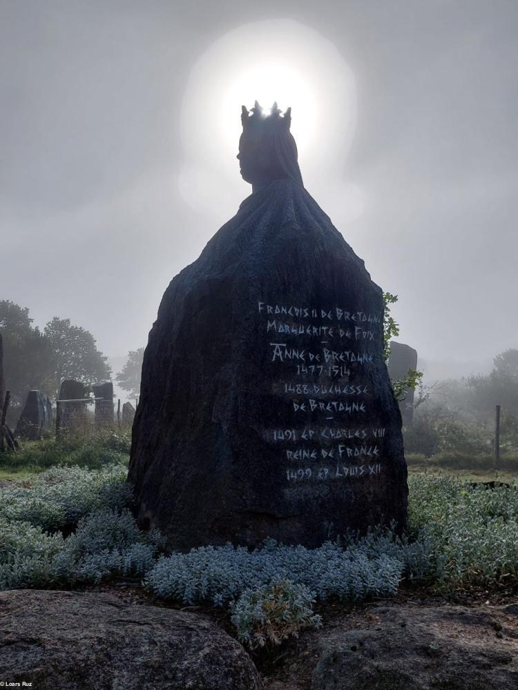 Anne de Bretagne sous la lune.