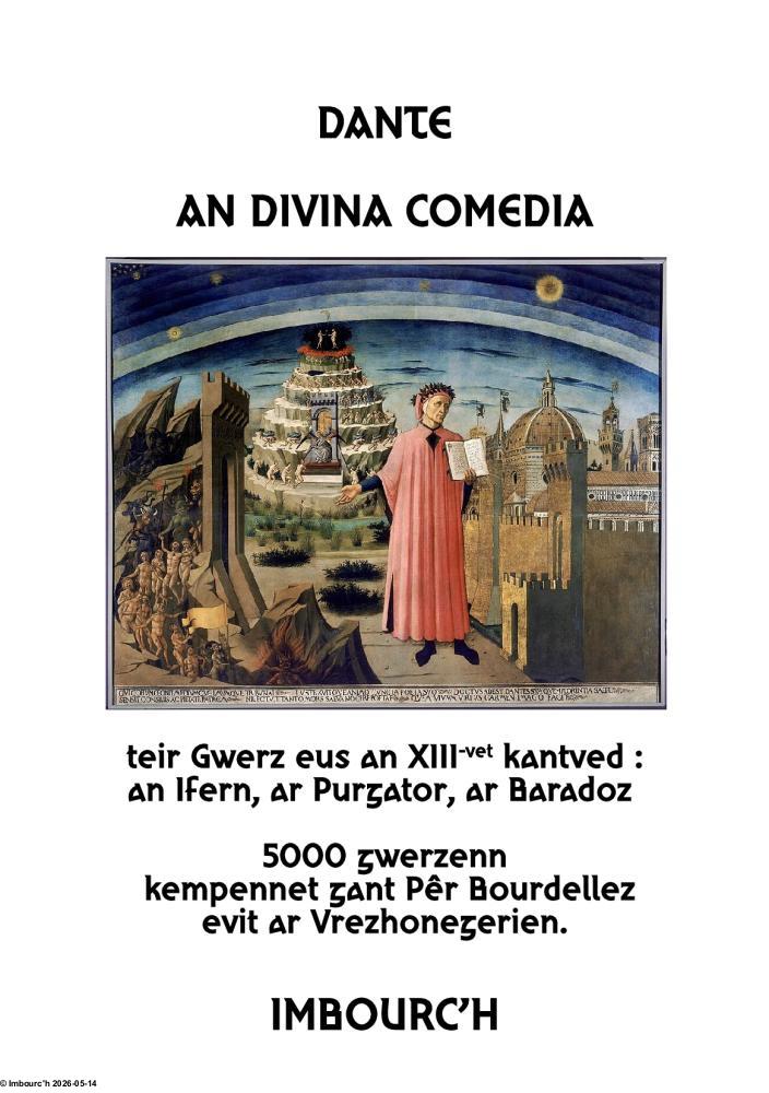 La Divina Comedia en breton.