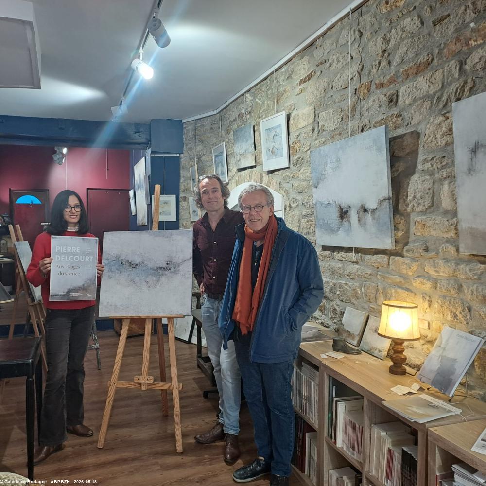 Pierre Delcourt exposition 23 mai - 23 juin 2026 à la Galerie de Bretagne à QUIMPER