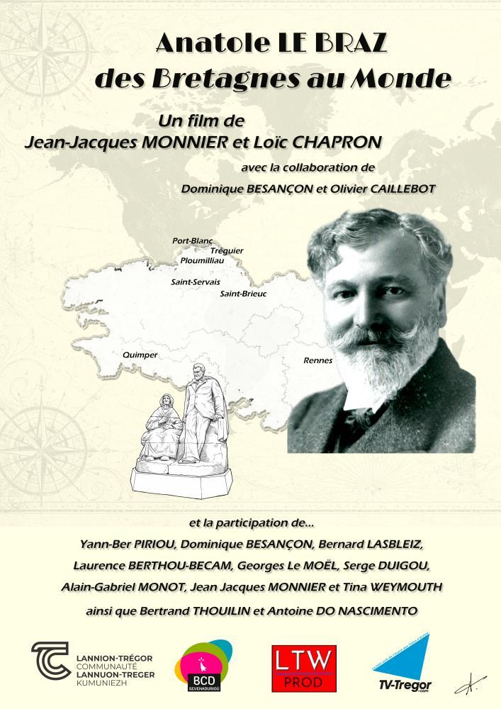 l'affiche qui accompagne l   Le Braz tour