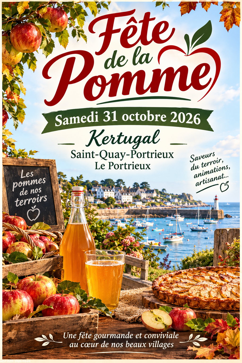Affiche non officielle Fête de la Pomme