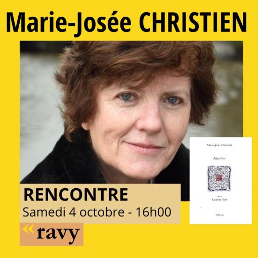Marie-Josée Christien, rencontre-lecture chez Ravy