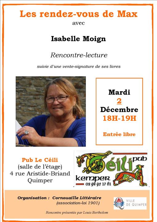 Rdv de Max, affiche décembre 25