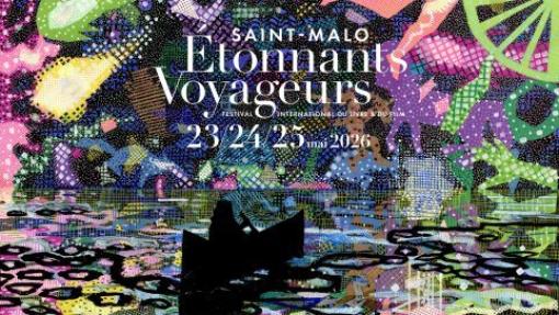 Affiche officielle Etonnants Voyageurs