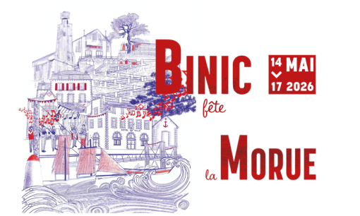 Logo et affiche Fête de la Morue à Binic